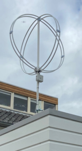 De antenne van Raimon PA1RMC
